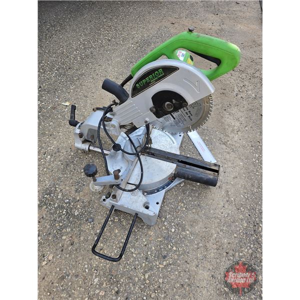 Superior 10" Compound Sliding Mitre Saw
