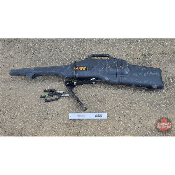Kolpin Quad Mount Hard Shell Gun Scabbard w/Rifle Front Rack Mounts