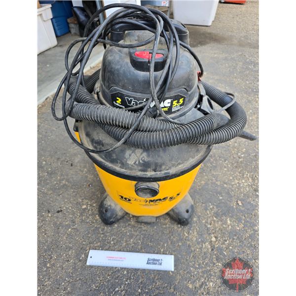 Convertible Vac'n Vac Shop Vac (10gal/2gal)