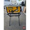 Image 2 : Dewalt 10" Table Saw Model DW745 w/Stand