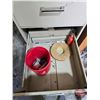Image 12 : Filing Cabinet w/Contents & Organizer