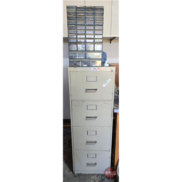Filing Cabinet w/Contents & Organizer