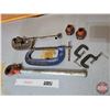 Image 1 : Ridgid Pipe Threader (3/4" & 1/2" Dies), Ridgid No. 1 and 2 Pipe Cutter, 8"C-Clamp & 2" C-Clamps (2)