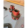 Image 3 : Ridgid Pipe Threader (3/4" & 1/2" Dies), Ridgid No. 1 and 2 Pipe Cutter, 8"C-Clamp & 2" C-Clamps (2)