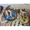 Image 1 : Variety of Tow Ropes, Slings, Come-Along, etc