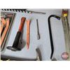 Image 2 : Framing Hammer, Pry Bars, Auger Bit, Spade Bit Extension, etc