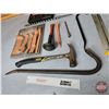 Image 6 : Framing Hammer, Pry Bars, Auger Bit, Spade Bit Extension, etc
