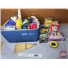 Image 1 : Large Variety of Cleaning Supplies w/Cooler