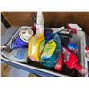 Image 2 : Large Variety of Cleaning Supplies w/Cooler