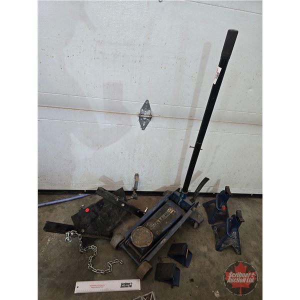 Certified Floor Jack, Jack Stands & Transmission Jack Adapter