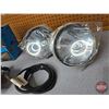 Image 2 : Roo-Lite Off Road Lights (2), Sealed Beam Headlights (2), Magnetic LED Red Light & Wire Connector