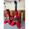 Image 2 : Big Red 12 Ton Jack Stands (2)