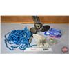 Image 1 : Marine Tray Lot : Propeller, Impeller Kit, Hub Dust Cap for Boat Trailer & Boat Rope