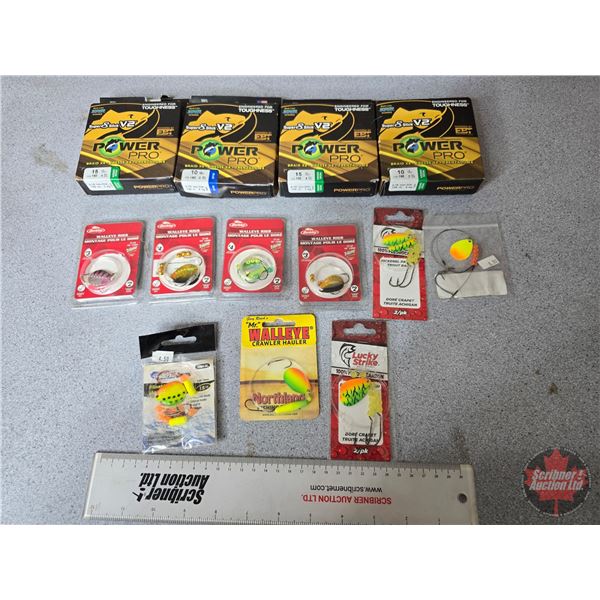 New Fishing Tackle : Walleye Rigs & Fishing Line