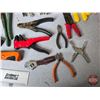 Image 2 : Variety of Pliers, Vise Grips, Wire Brushes, Flashlight, etc