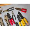 Image 4 : Variety of Pliers, Vise Grips, Wire Brushes, Flashlight, etc