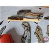 Image 5 : Variety of Pliers, Vise Grips, Wire Brushes, Flashlight, etc