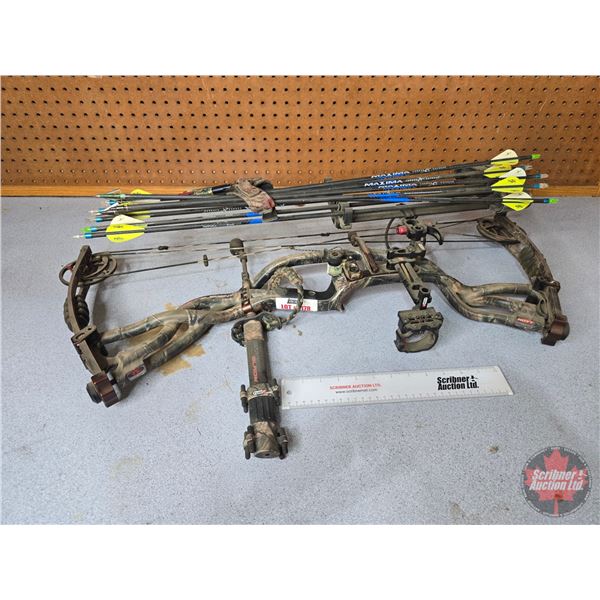 Hoyt Pro Arc Compound Bow w/10 Arrows & Trigger