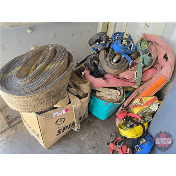 Large Variety of Straps: Tow Straps, Ratchet Straps & Slings
