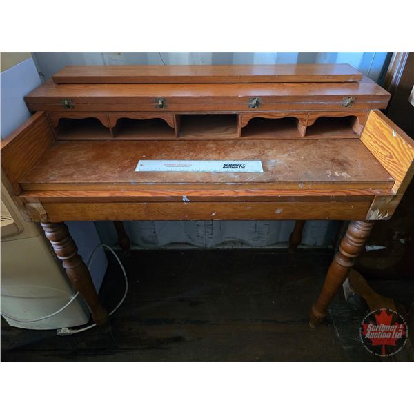 Convertible Table/Secretary Desk (Folding Front)