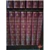 Image 5 : Brittanica Encyclopedias (Complete Set) w/Shelving Unit & World Atlas