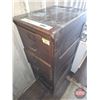 Image 2 : Antique Wooden Filing Cabinet (4 Drawer)