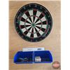 Image 2 : Dart Board w/Darts & Scoreboard