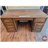 Image 1 : Antique Oak Desk