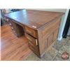 Image 3 : Antique Oak Desk