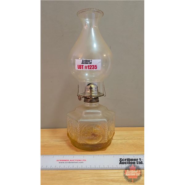 Antique Coal Oil Lamp (Lamplight Farms Burner)