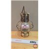 Image 1 : Brass & Glass Lantern  (Missing Burner)
