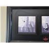 Image 2 : Framed Wall Art (Woman w/Dog)  (27"H x 55"W)