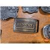 Image 11 : Belt Buckle Collection (69) Including : Hesston, NFR, Coors Light, Pilsner, etc