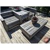 Image 5 : Patio Furniture Bulk Lot : Wooden & Metal