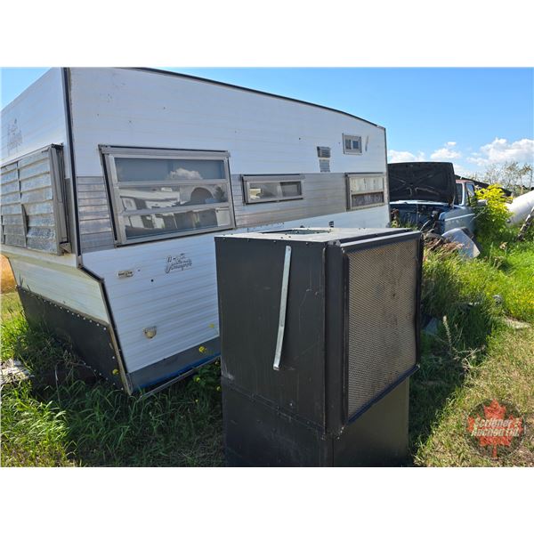 SCRAP PILE : Camper Trailer, Ford Truck (No Engine), Farm Fuel Tanks, etc