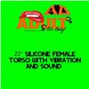 Image 1 : 22" Female Silicone Torso With Vibration & Sound