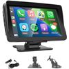 Image 1 : 7-inch Portable Car Radio with Apple CarPlay & Android Auto