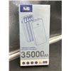 Image 3 : N6 Portable Charger PD22.5W 35000mAh with Built-In Cables and LED Display
