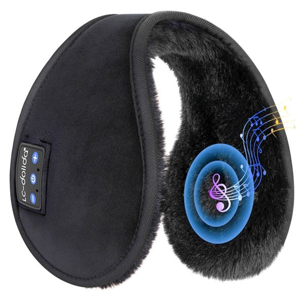 Lc-Dolida Bluetooth Ear Muffs With Music and Call Functionality