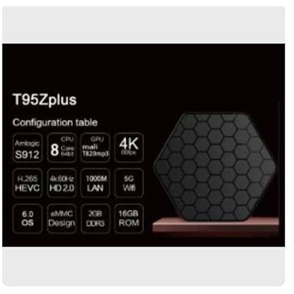T95Z Plus TV Box with 4X Cortex-A53 GPU Mali-G31 MP2