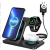 Image 1 : Wireless Charging Station, KOOPAO 3 in 1 15W Foldable Fast Wireless Charger Stand Compatible with iP