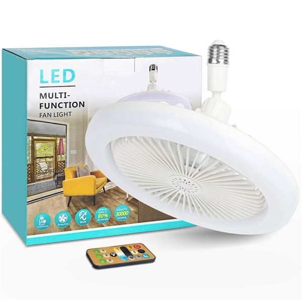 LED Multi-Function Aromatherapy Fan Light with Energy Efficiency Rating