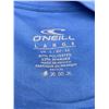 Image 3 : Oâ€™Neill Large Long Sleeve Blue Rash Guard, Polyester/Spandex Blend