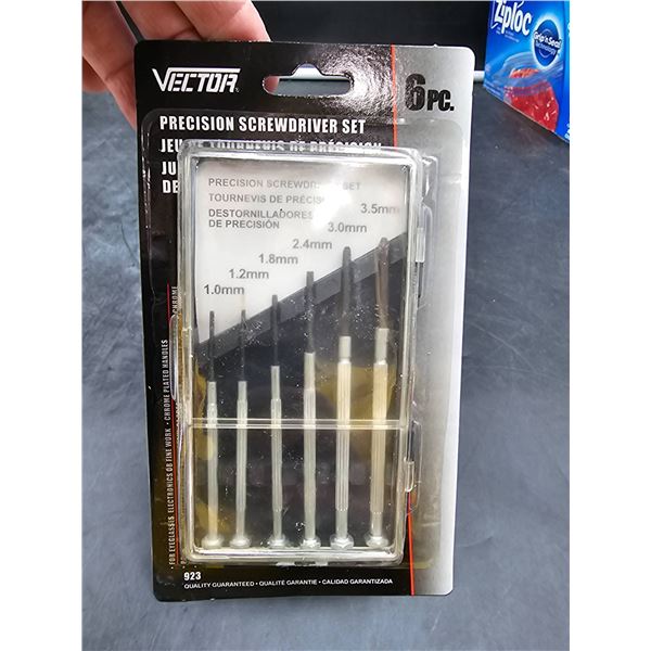 Vector 6-Piece Precision Screwdriver Set, Model 923