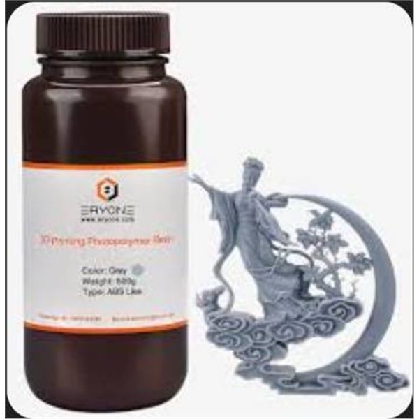 Eryone 3D Printing UV Sensitive Resin, 500G, Gray, ABS-Like