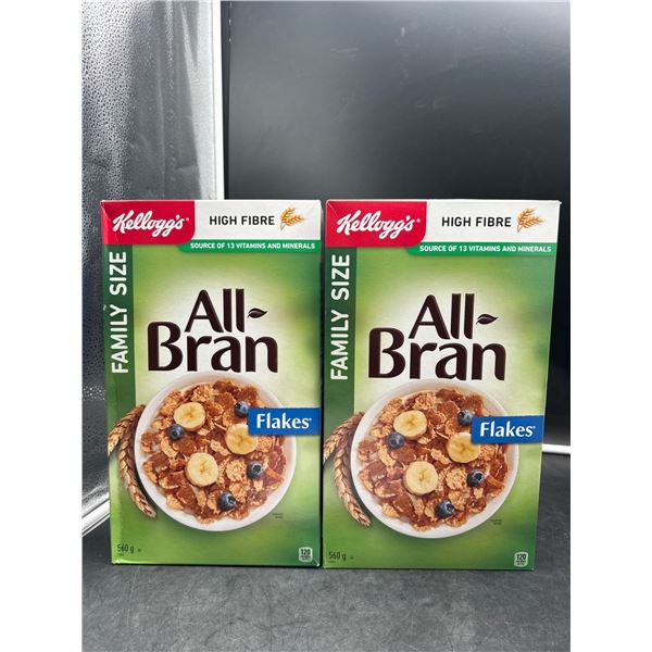 Kelloggâ€™s All-Bran Flakes Family Size 560g High-Fiber Cereal