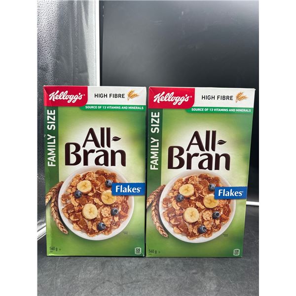 Kelloggâ€™s All-Bran Flakes Family Size 560g High-Fiber Cereal