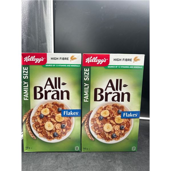 Kelloggâ€™s All-Bran Flakes Family Size 560g High-Fiber Cereal
