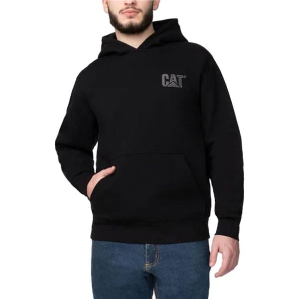 Caterpillar Brand L/G Black Hoodie With Cord System (Model 1450202)