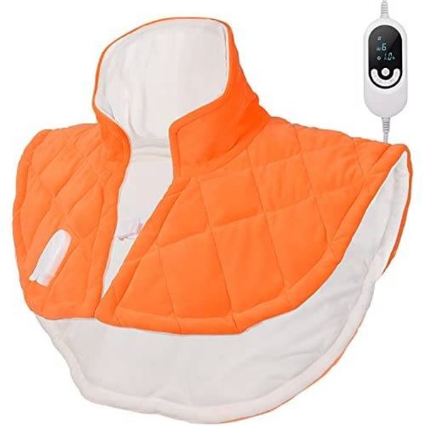 Electric Weighted Shoulder Heating Pad With ControllerÂ